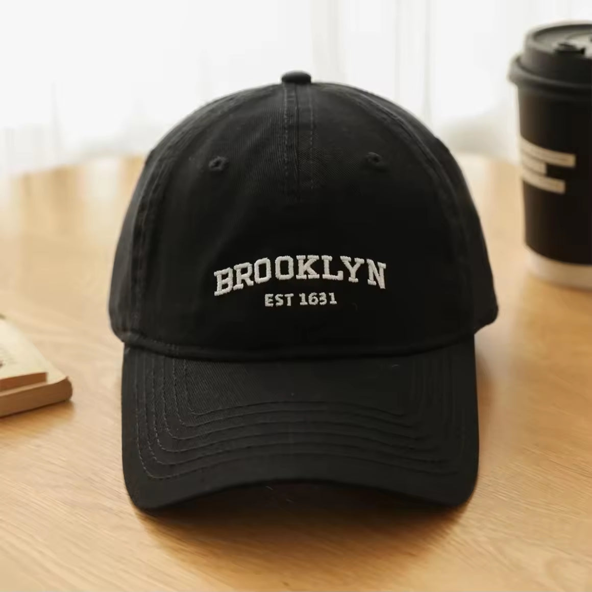 Brooklyn Korean Baseball Cap Unisex Fashion Cap For Men And Women Outdoor Sumbrero