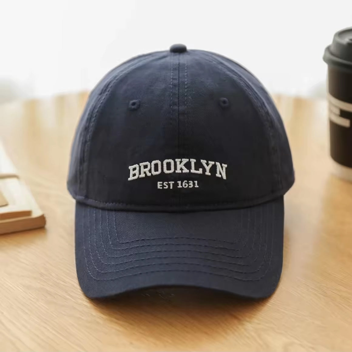 Brooklyn Korean Baseball Cap Unisex Fashion Cap For Men And Women Outdoor Sumbrero